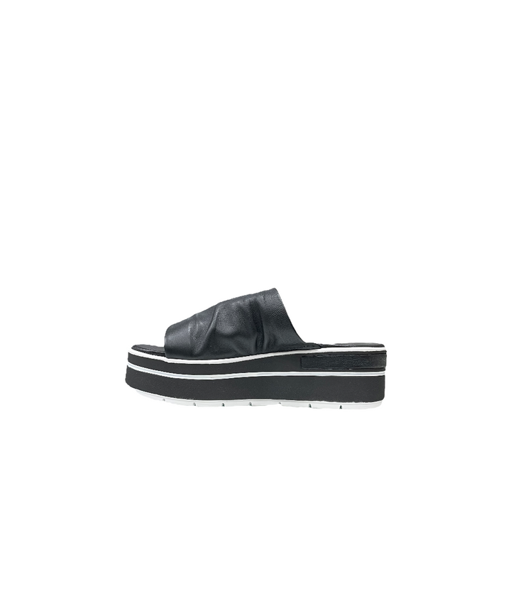 ciabatta donna pelle cinzia soft art.ca49263-003 NERO