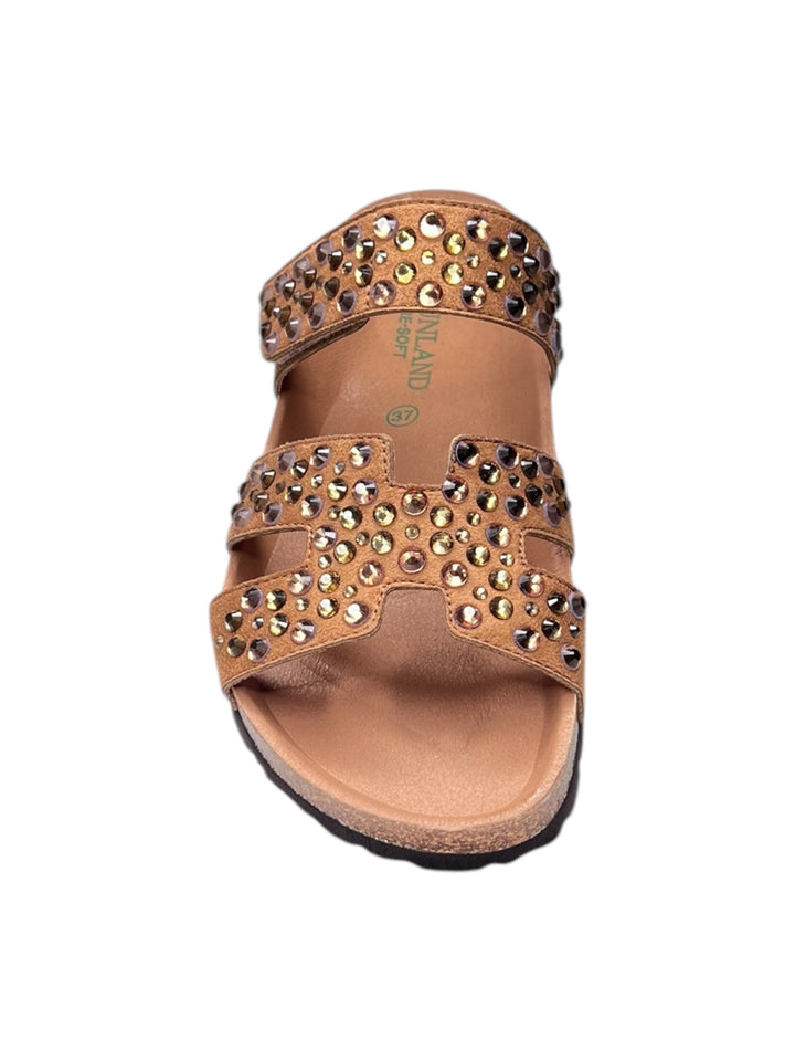 grunland ciabatta donna cuoio