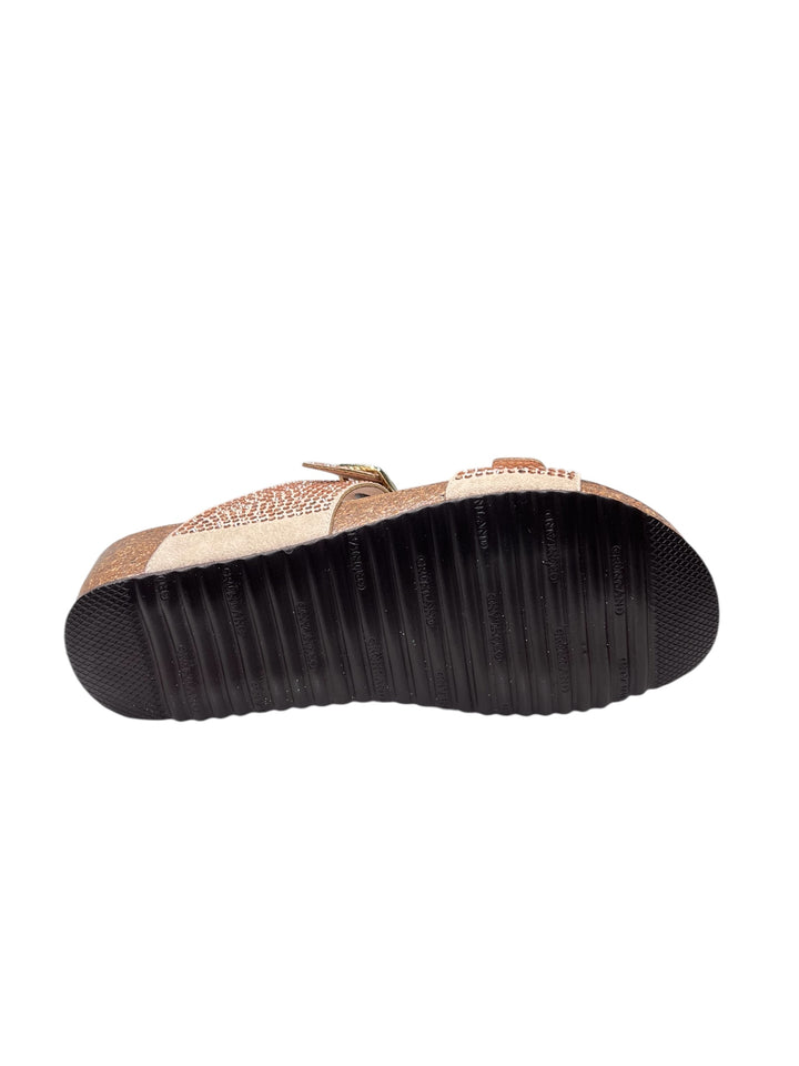grunland ciabatta donna beige