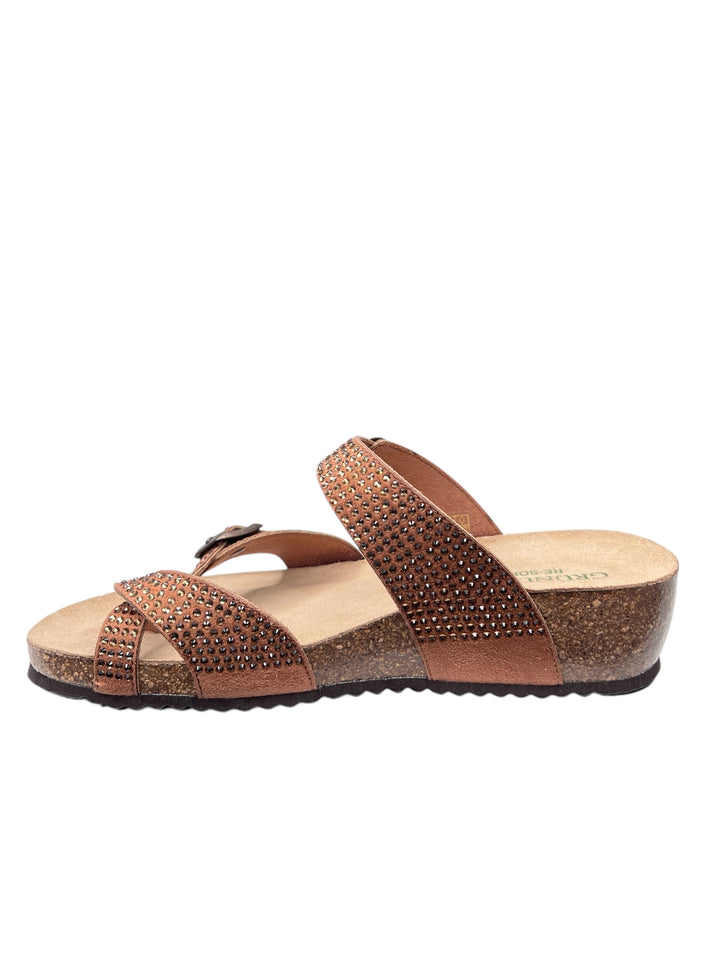 grunland ciabatta infrapollice donna cuoio