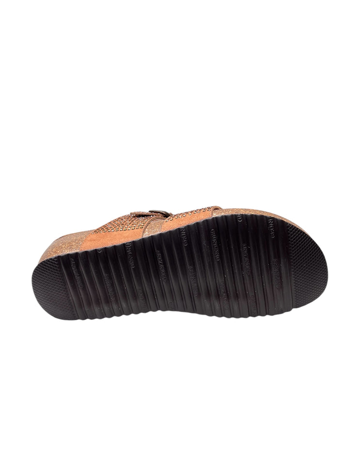 grunland ciabatta infrapollice donna cuoio