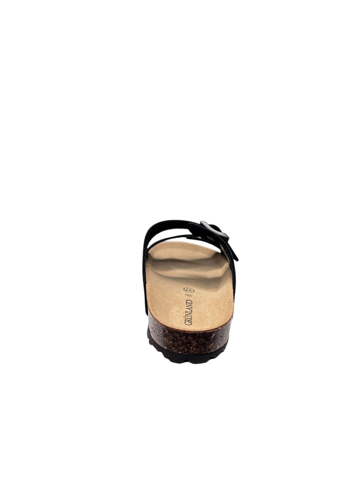 grunland ciabatte donna  nero