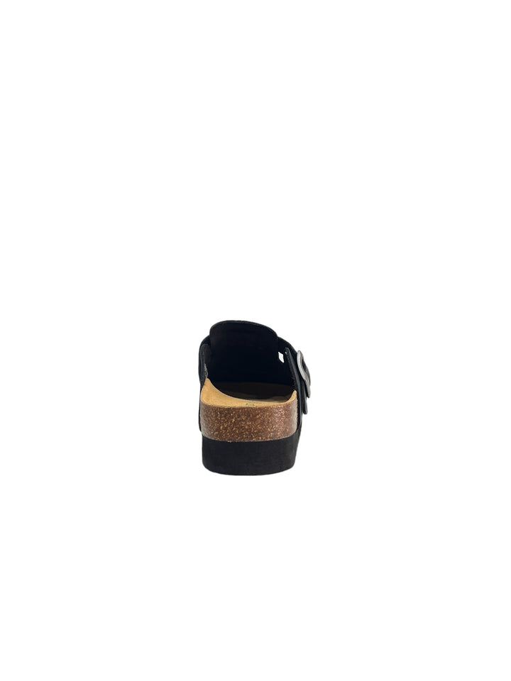 ciabatta donna pelle grunland art. cb2240 nero