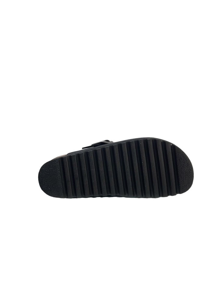 ciabatta donna pelle grunland art. cb2240 nero