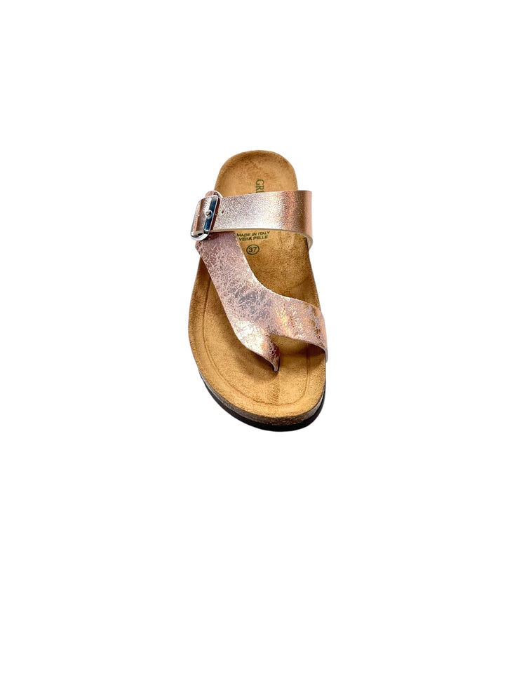 ciabatte infrapollice donna re-soft grunland art.cb2251 cipria