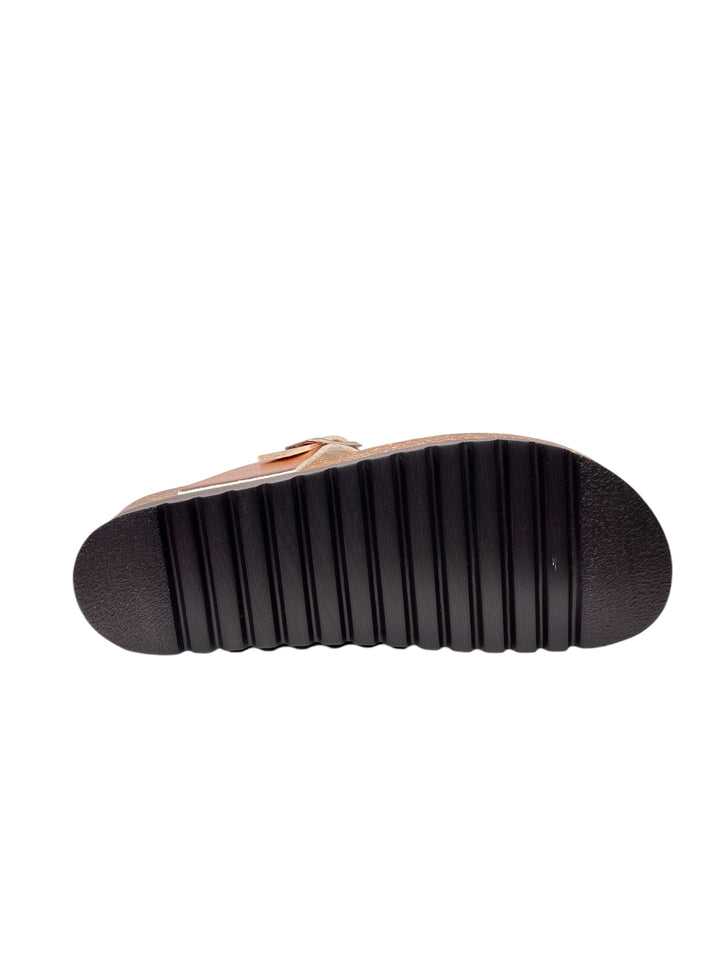 grunland ciabatte infradito donna  rame