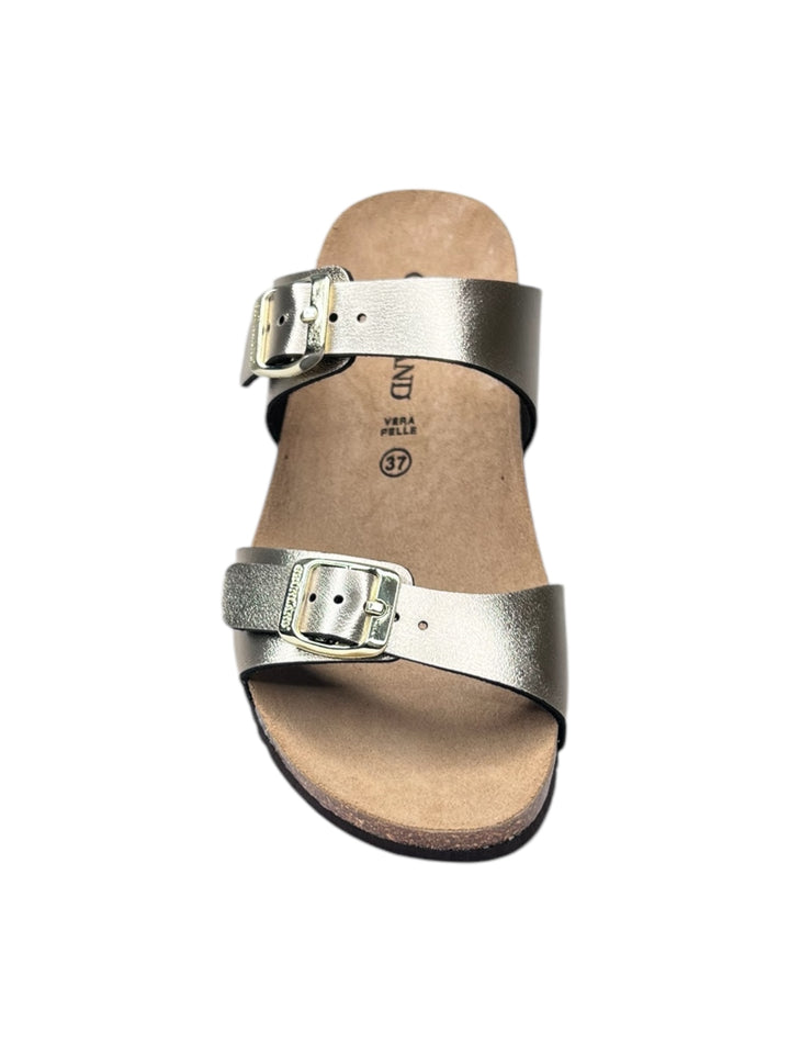 grunland ciabatta donna champagne