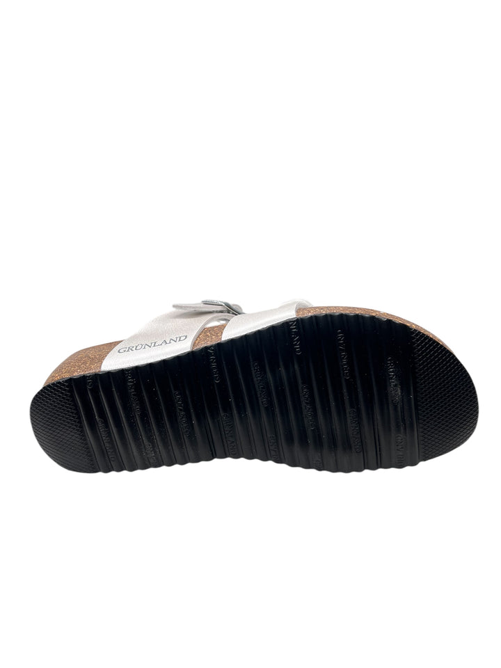 grunland ciabatte infrapollice donna perla
