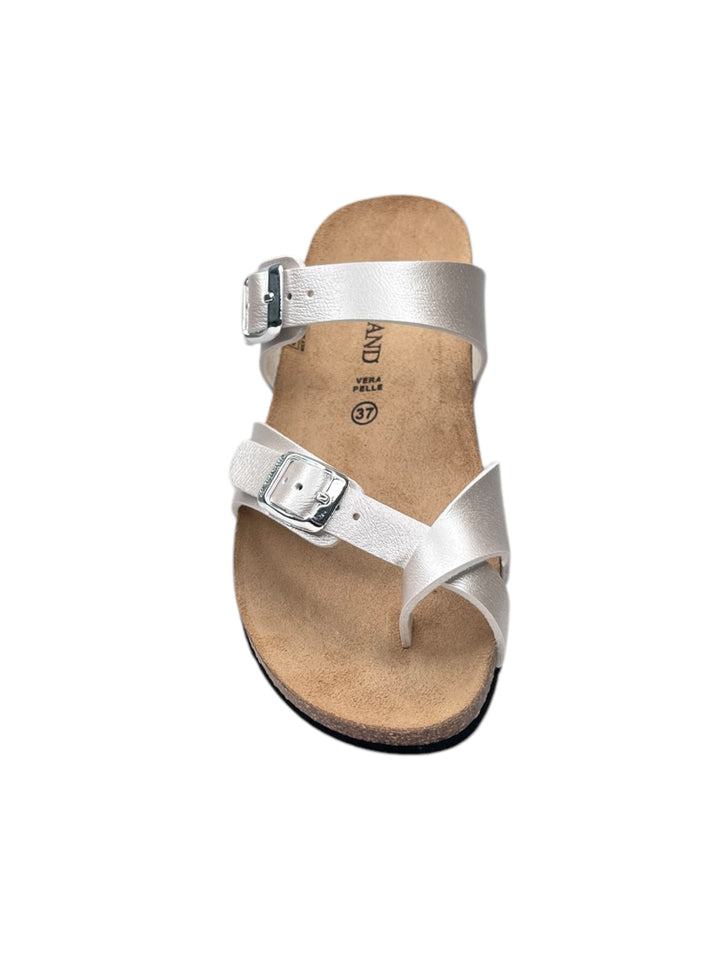 grunland ciabatte infrapollice donna perla