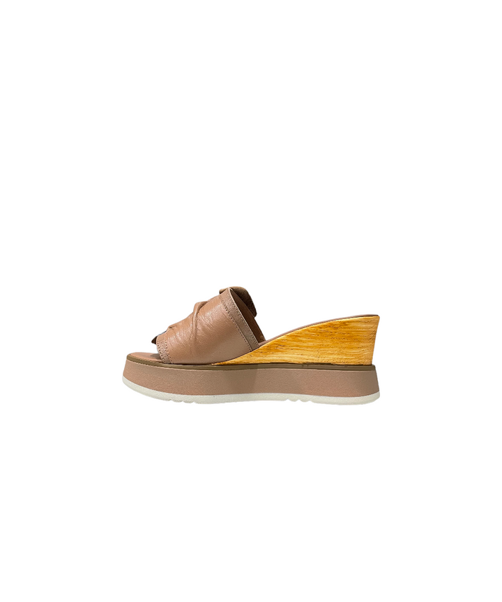 ciabatta donna pelle cinzia soft art.cb75572M-002 BISCOTTO