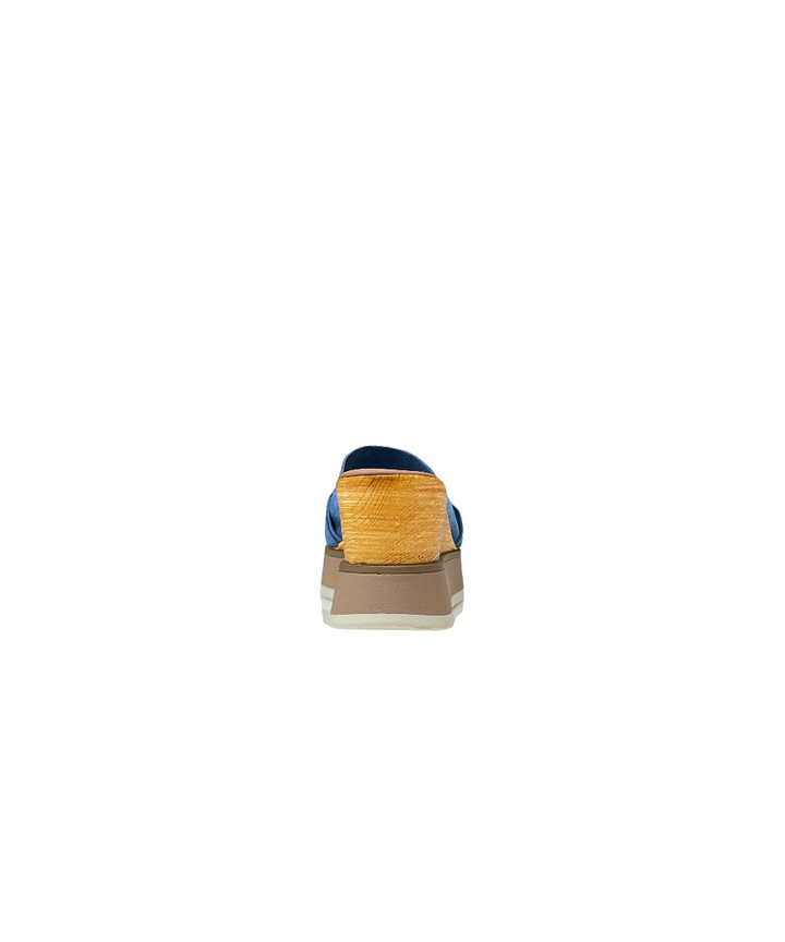 ciabatta donna pelle cinzia soft art.cb75574C-001 AZUL