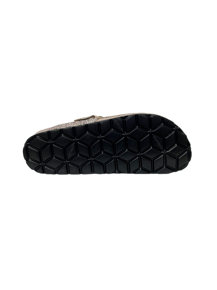 ciabatte glitter infradito donna grunland sara art.cc0011 cipria