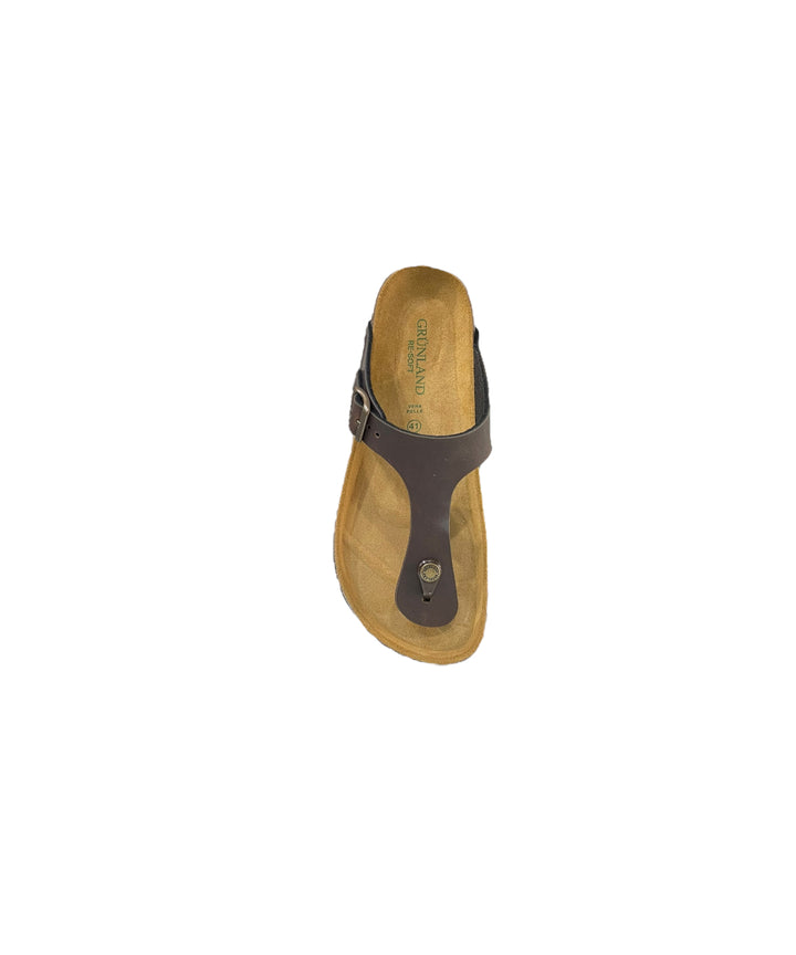 ciabatte infradito uomo pelle grunland art. cc0033 TESTA DI MORO