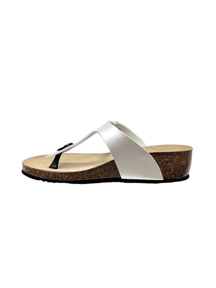 ciabatta infradito donna grunland cc0034-70 perla