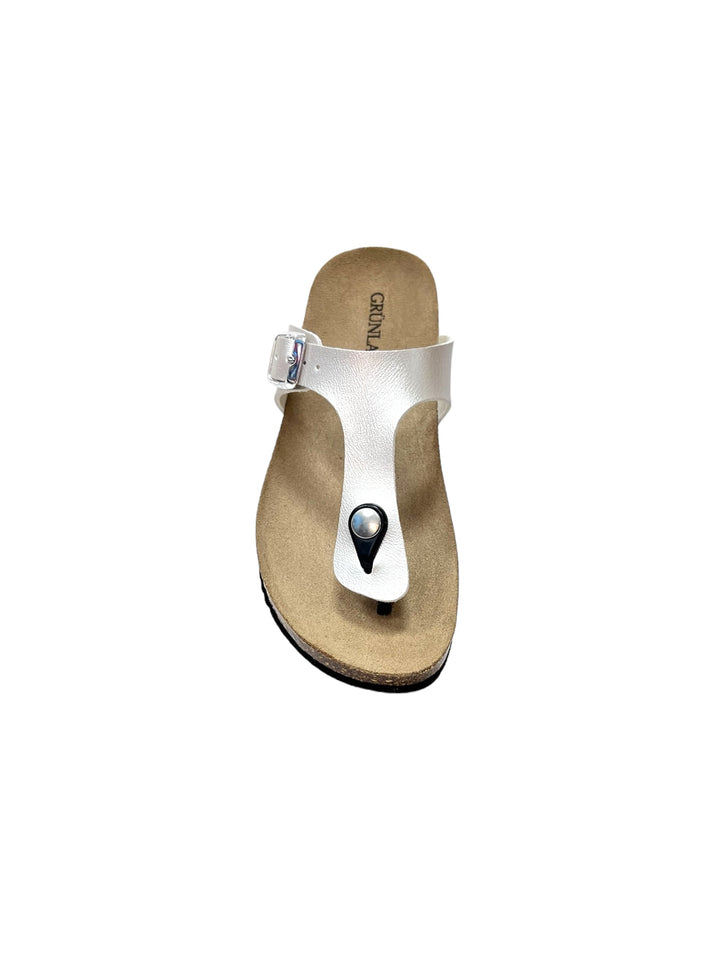 ciabatta infradito donna grunland cc0034-70 perla