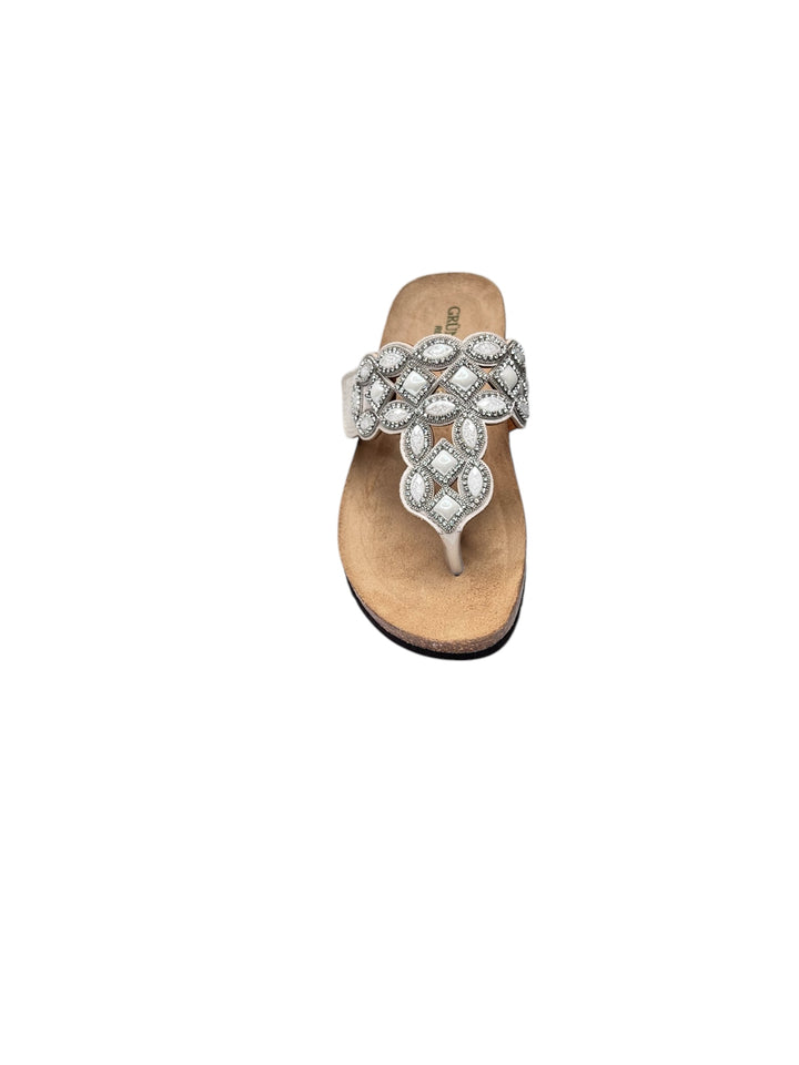 grunland ciabatta infradito donna bianca