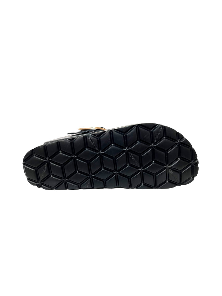 ciabatte infradito fibbia donna grunland re-soft enny art.cc0208 nero