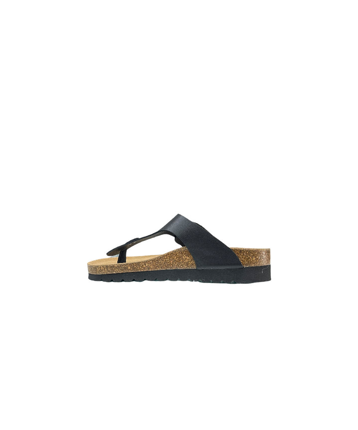 ciabatta infradito donna pelle grunland art.cc0234-11 NERO