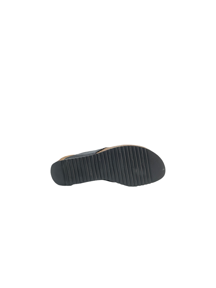 sandali infradito donna pelle grunland art.cc0271-70 NERO