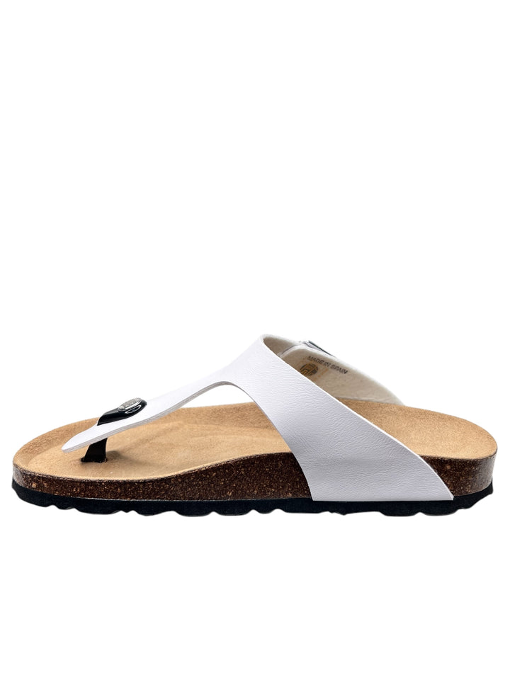 grunland ciabatte infradito donna  bianco