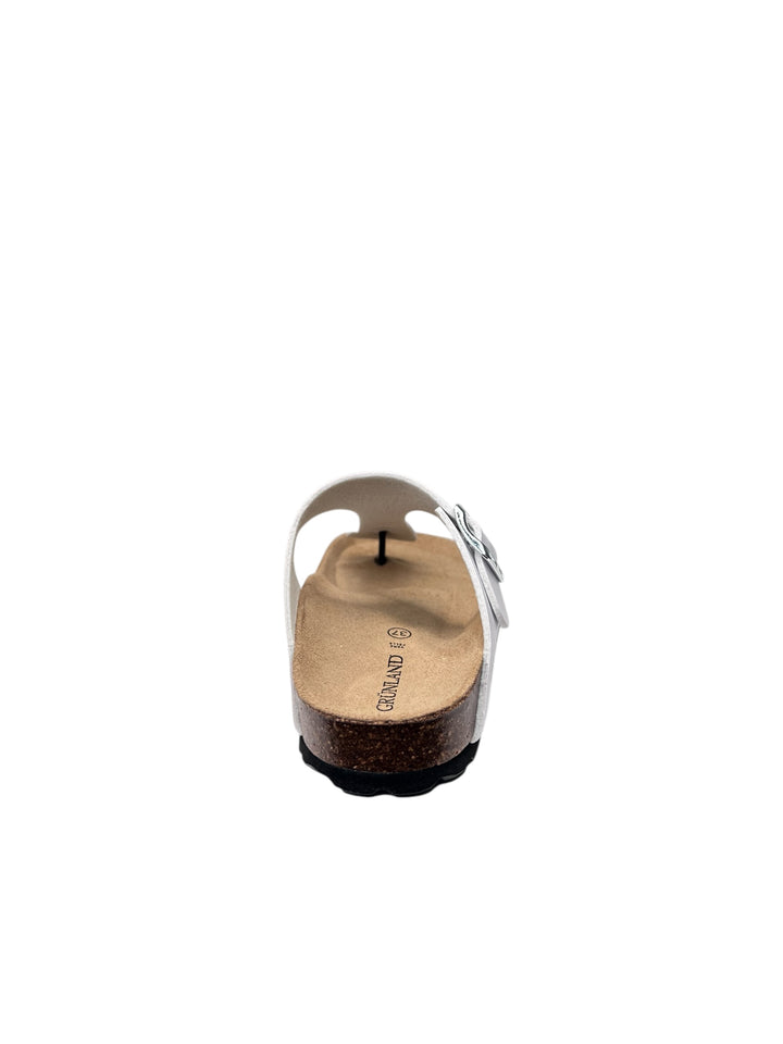 grunland ciabatte infradito donna  bianco