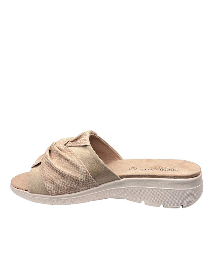 grunland ciabatta donna beige