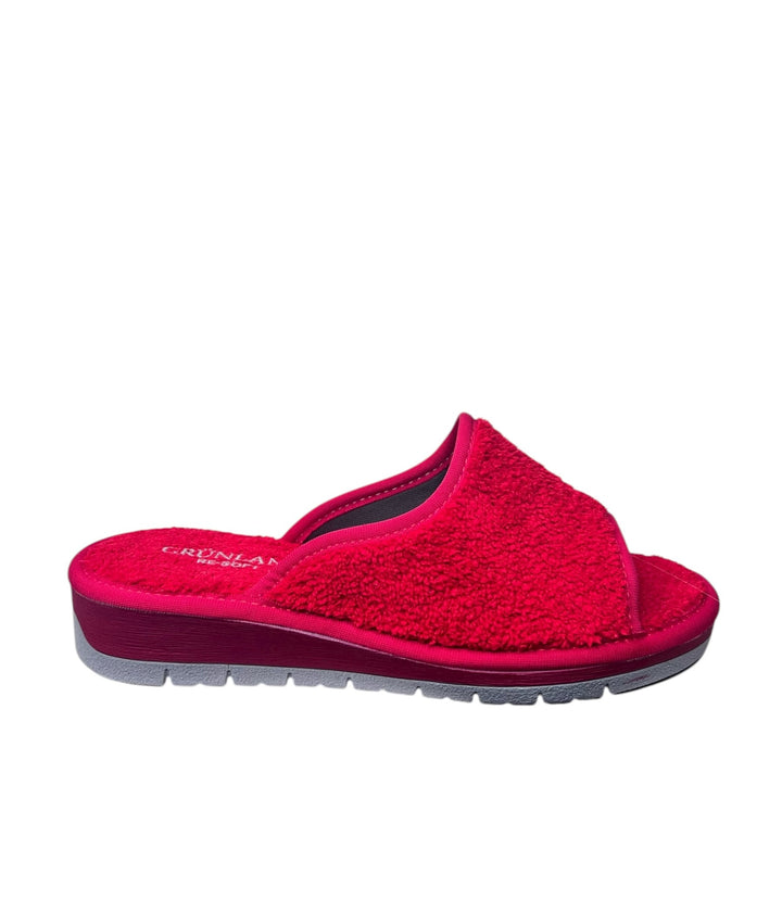 ciabatta donna spugna rosso