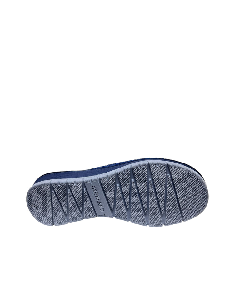 ciabatte in tessuto donna grunland dola art.ci1318 blu