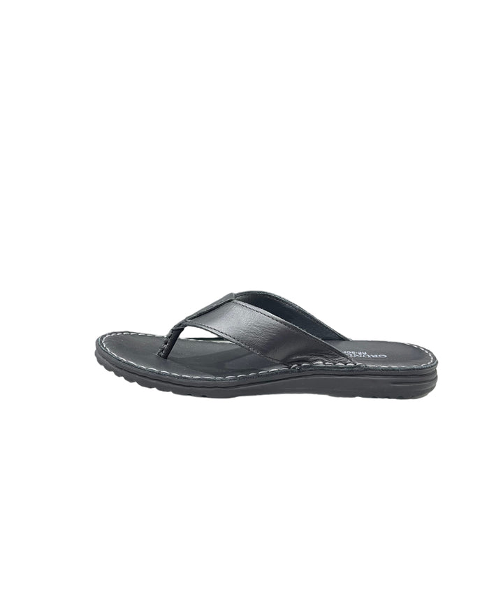 ciabatte infradito uomo pelle grunland art.ci2495 nero