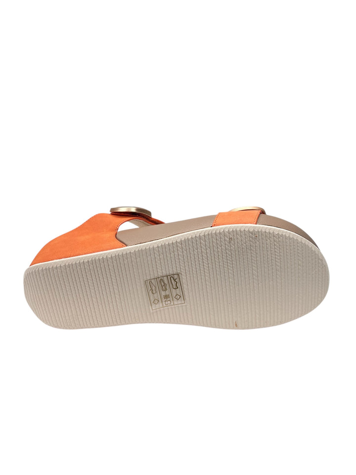 grunland ciabatta donna arancio