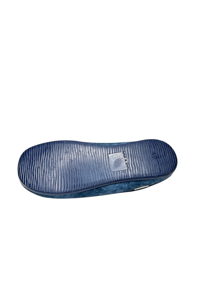ciabatta uomo blu