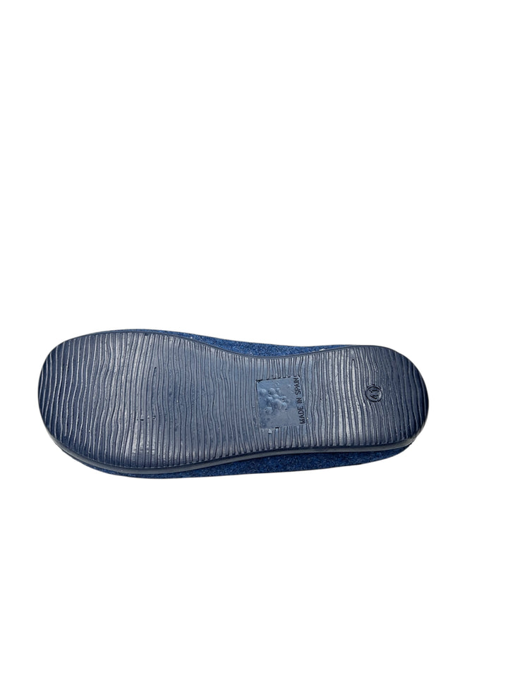 ciabatta uomo blu