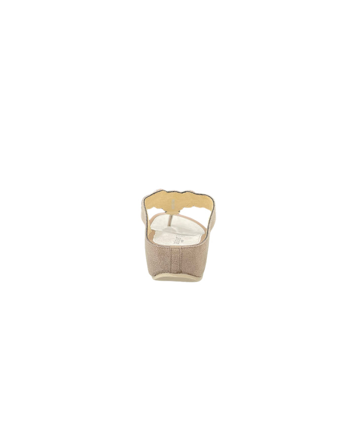 ciabatta infradito donna nabuk grunland art. ci3159 TAUPE