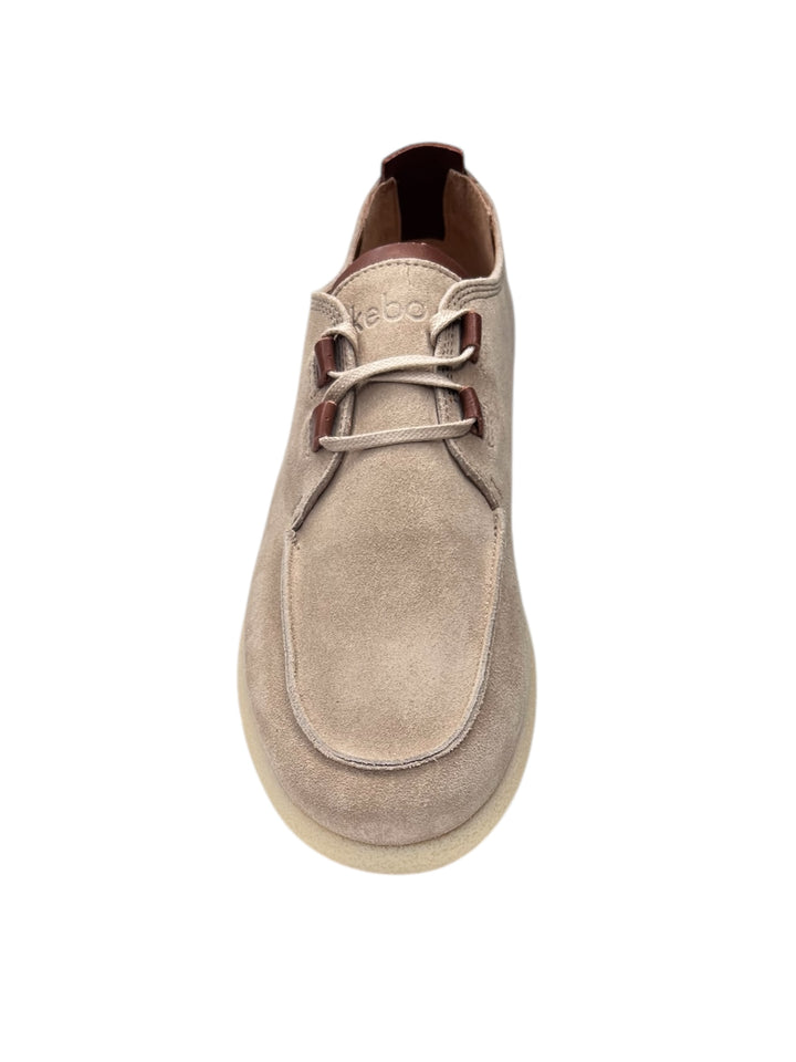 sneakers uomo pelle kebo art. cl3020 sabbia