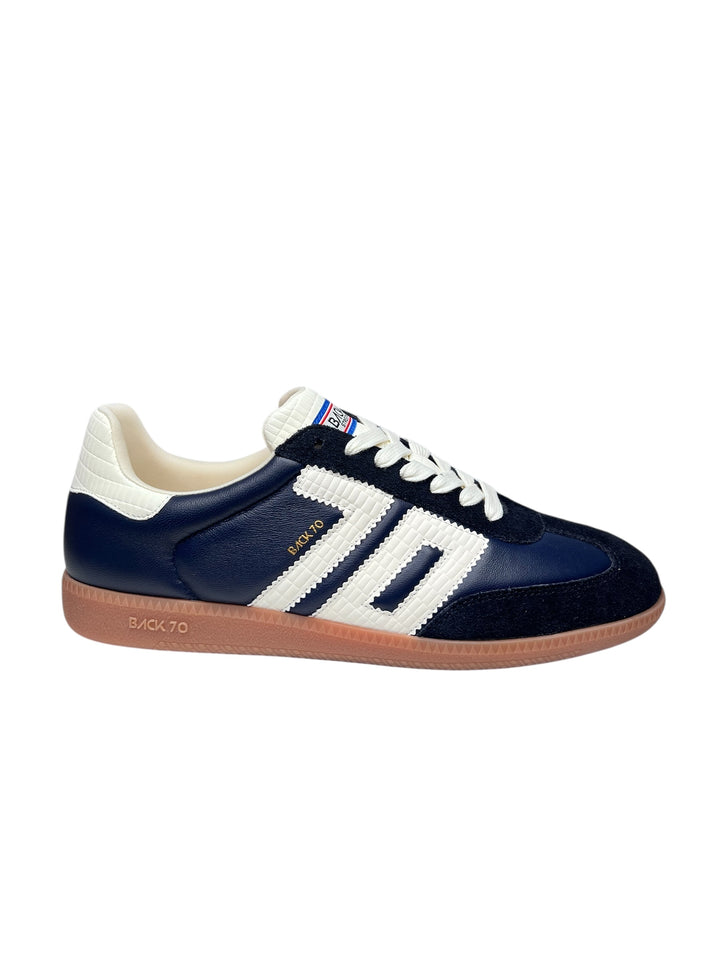 sneaker uomo pelle blue-milk