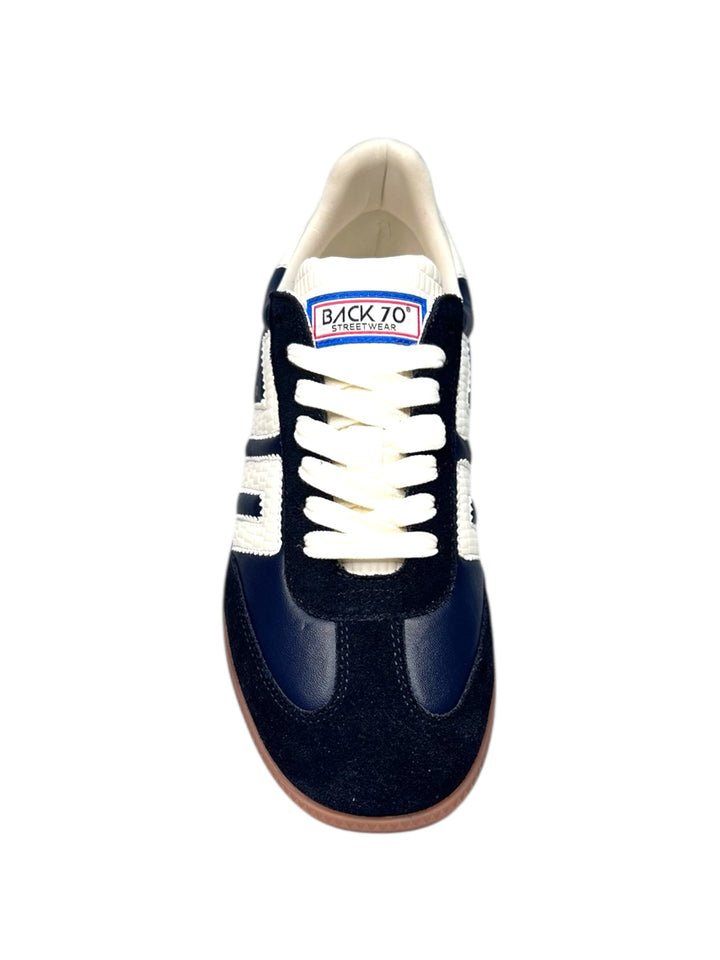sneaker uomo pelle blue-milk
