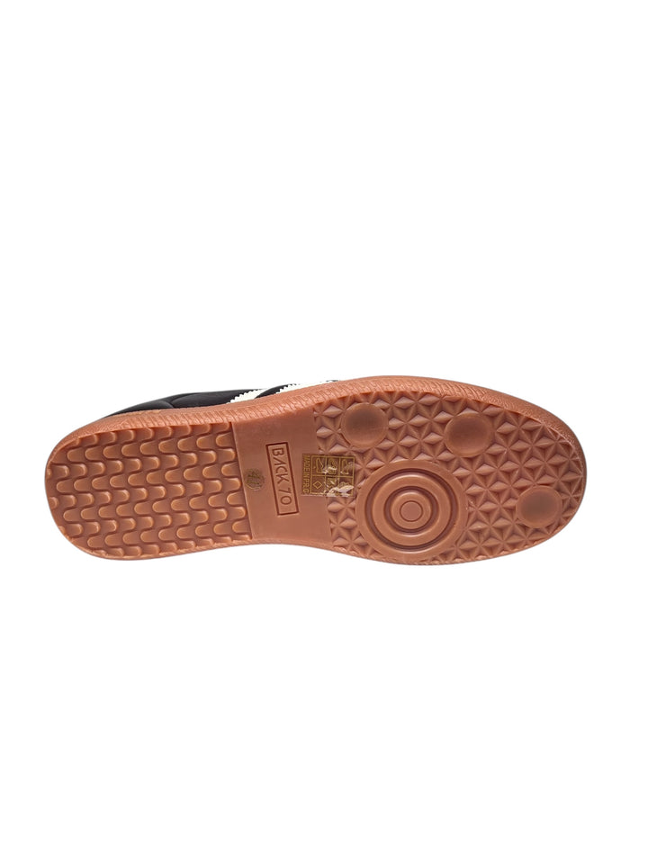 sneaker uomo pelle coffee-milk