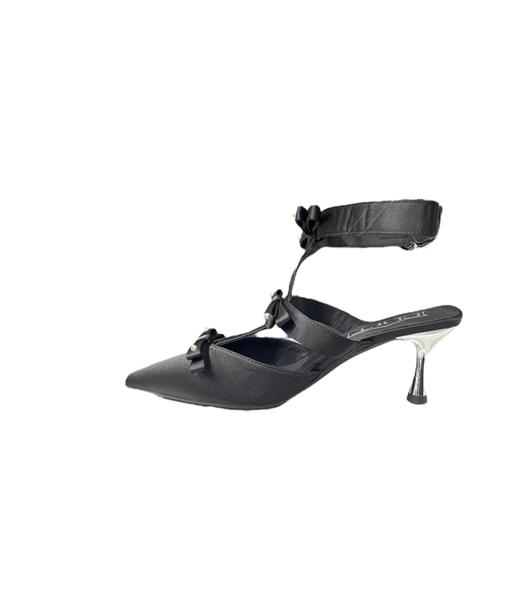 slingback donna cult pink art. clw388400 satin black
