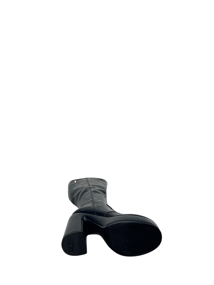 stivale donna elasticizzato black