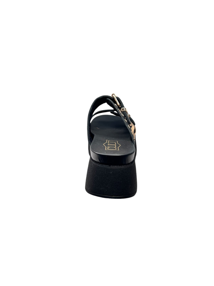 ciabatta donna zebra nera-beige