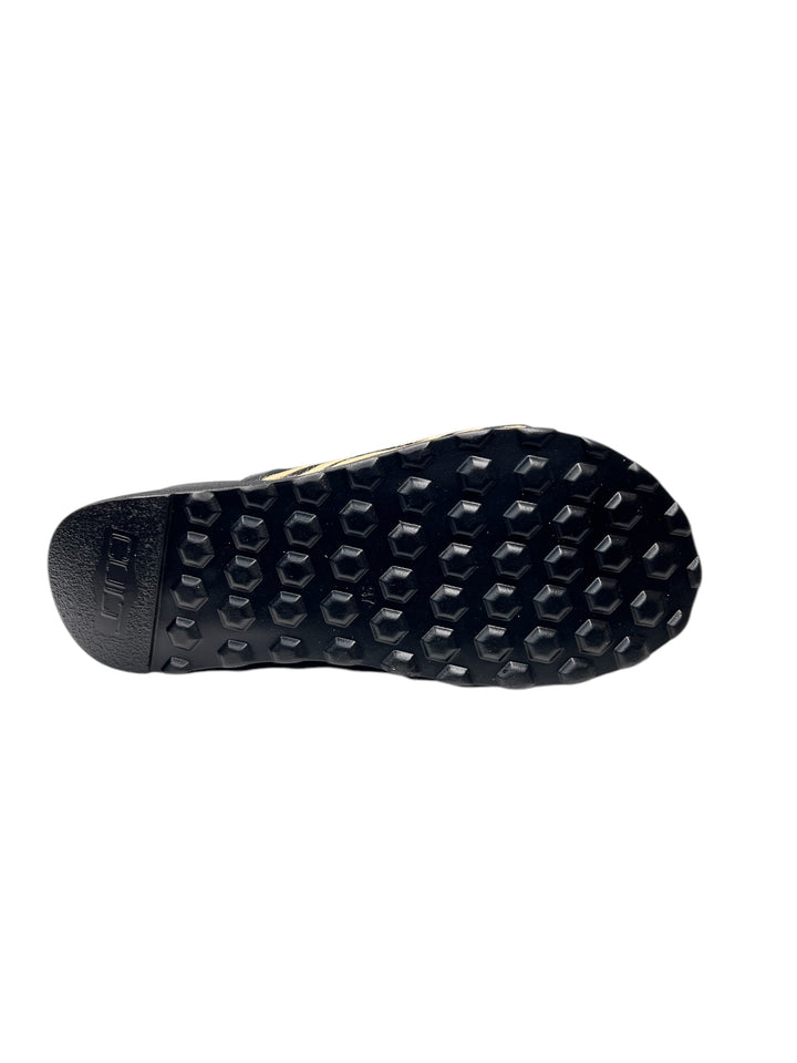 ciabatta donna zebra nera-beige