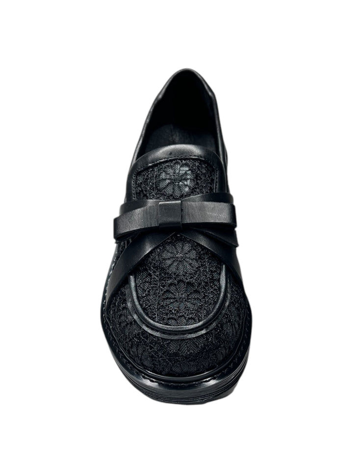 mocassini donna pelle-pizzo cult sabbath 4434 low art. clw443400 black