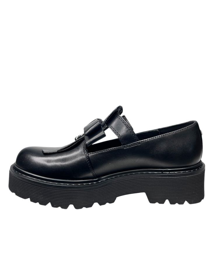 t-bar donna pelle cult slash 4439 low art. clw443900 black