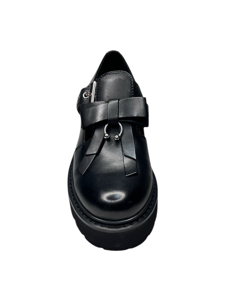 t-bar donna pelle cult slash 4439 low art. clw443900 black