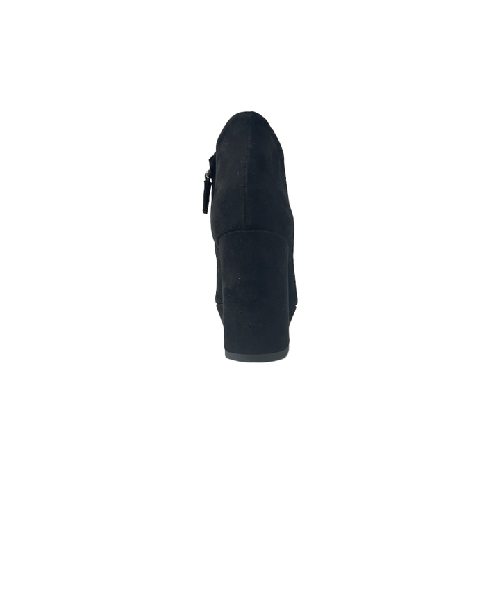 tronchetti donna pelle scamosciata jd art.d2018 nero