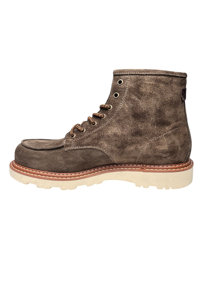 stringata alta uomo pelle scamosciata foca