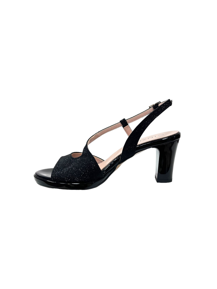 sandali donna pelle cinziasoft art.dm82311004 nero