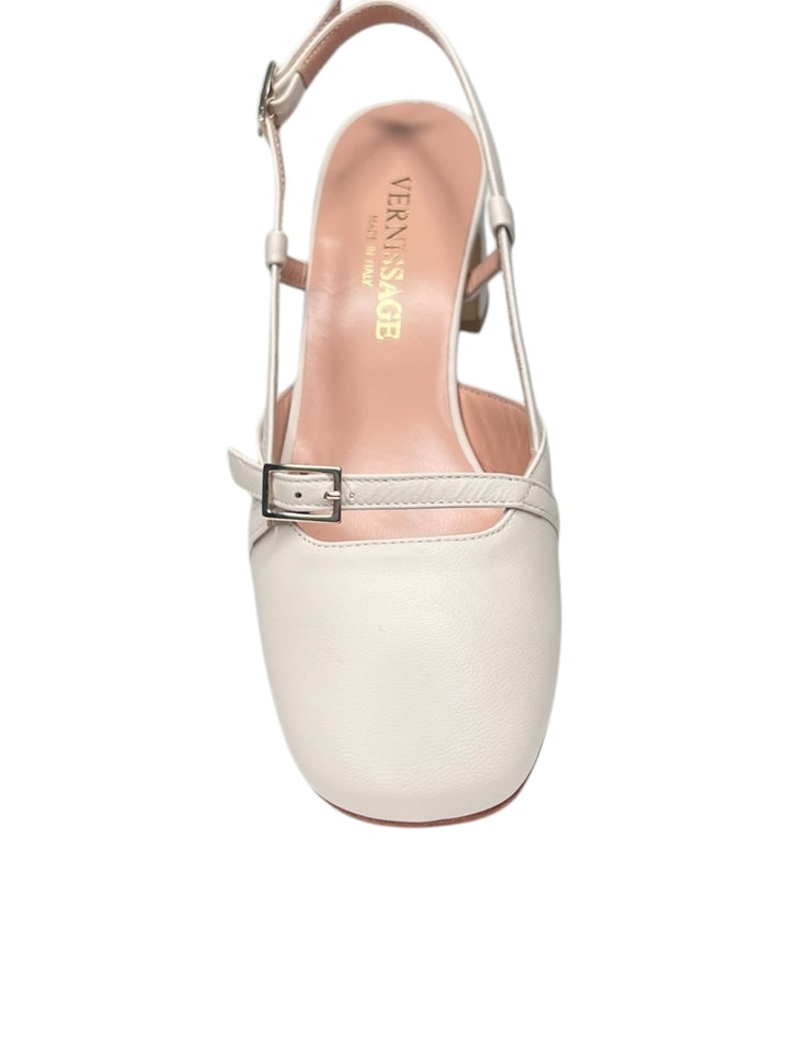 slingback donna pelle vernissage art. e5nc55c1 burro