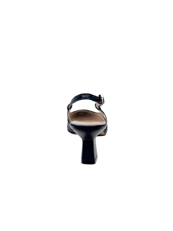 slingback pelle-rafia vernissage art. e5pq50c2 oceano