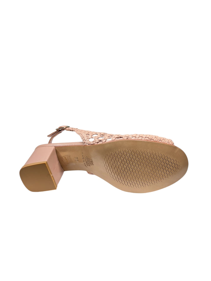 sandalo comfort donna pelle nude